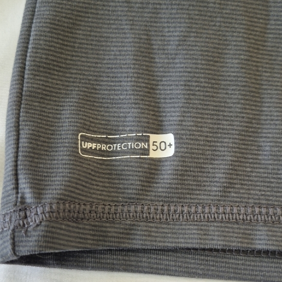 Quiksilver 50+ UPFProtection Long Sleeve Charcoal Tee NWT Size Medium - Picture 13 of 16